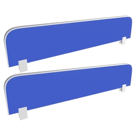 Set 2 paravane detasabile protectie pat copii - Albastru 70 x 14 cm